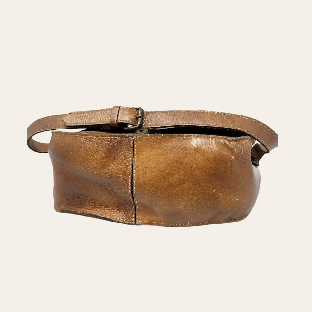 Patricia Nash Women Brown Leather Handbag - Picture 5 of 15